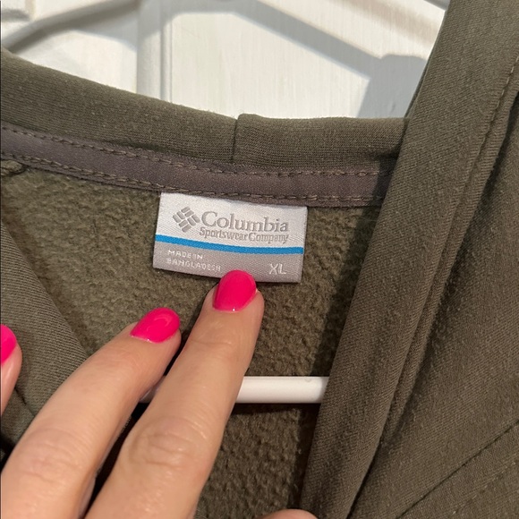 Columbia Green light weight hoodie size XL men’s - Picture 4 of 4